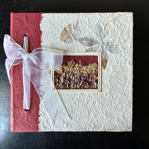 Remembrances Mulberry Paper Frame & Photo Album Boxed Set - Picture 5 of 10